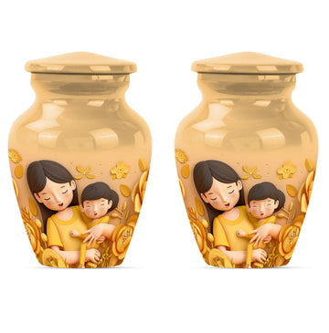 2 Keepsake 3 inch Urns