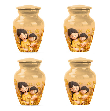 4 Keepsake 3 inch Urns