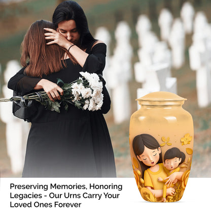 Classic 10-inch mother urn for ashes