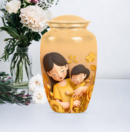 Classic 10-inch mother urn for ashes