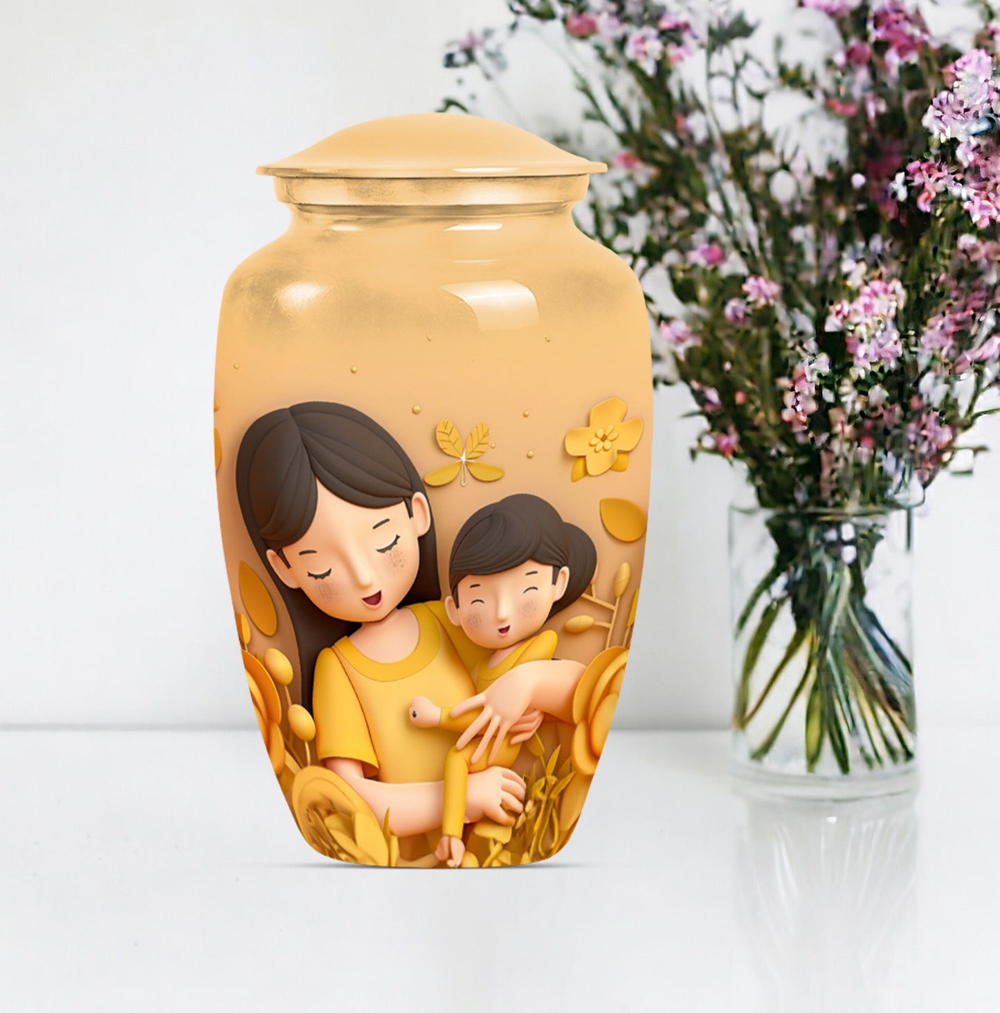 Classic 10-inch mother urn for ashes
