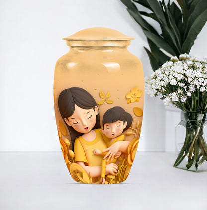 Classic 10-inch mother urn for ashes