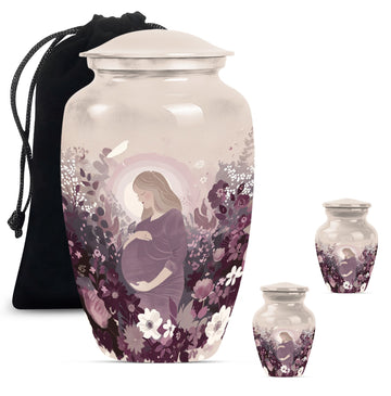 Large Urn with 2 Mini Urn
