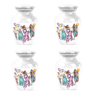Mini Urn Set of 4