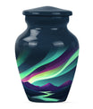 Northern Lights Mini Keepsake Funeral, Ashes Cremation Urn