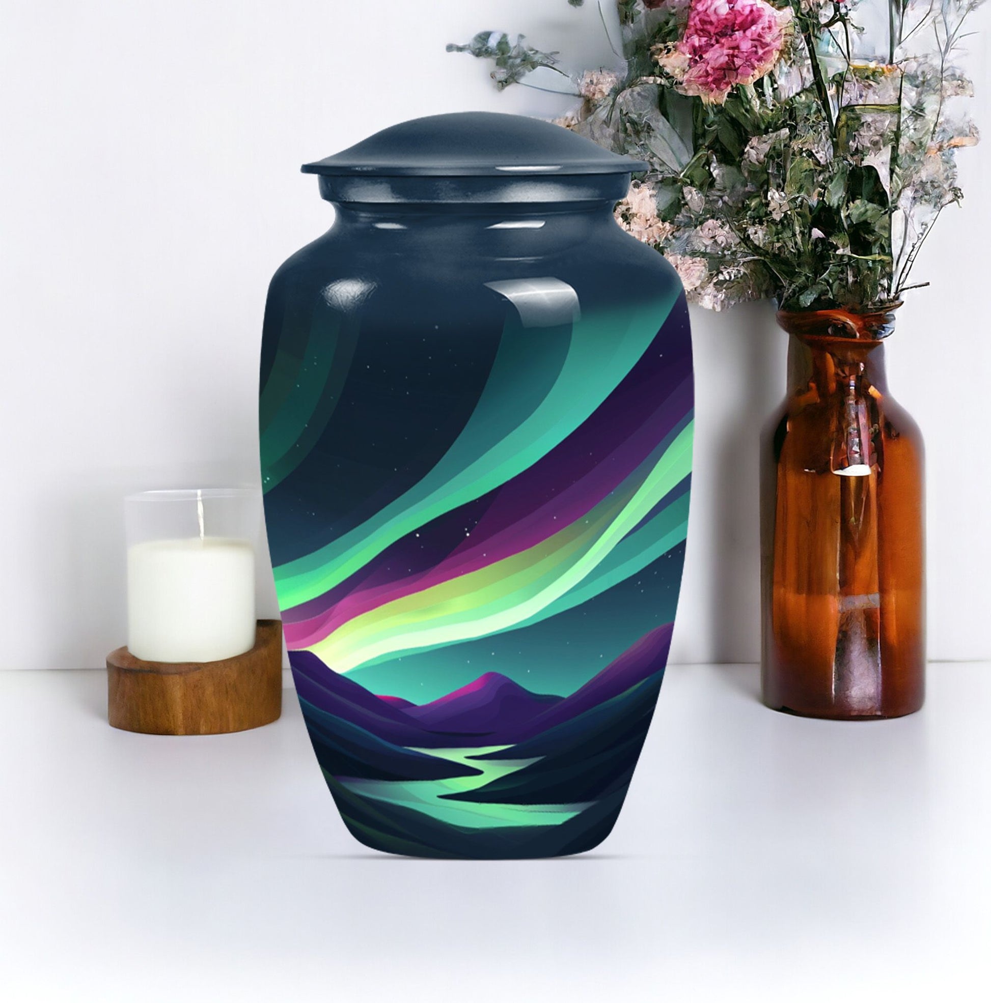 Classic urn designed for cremation ashes, 