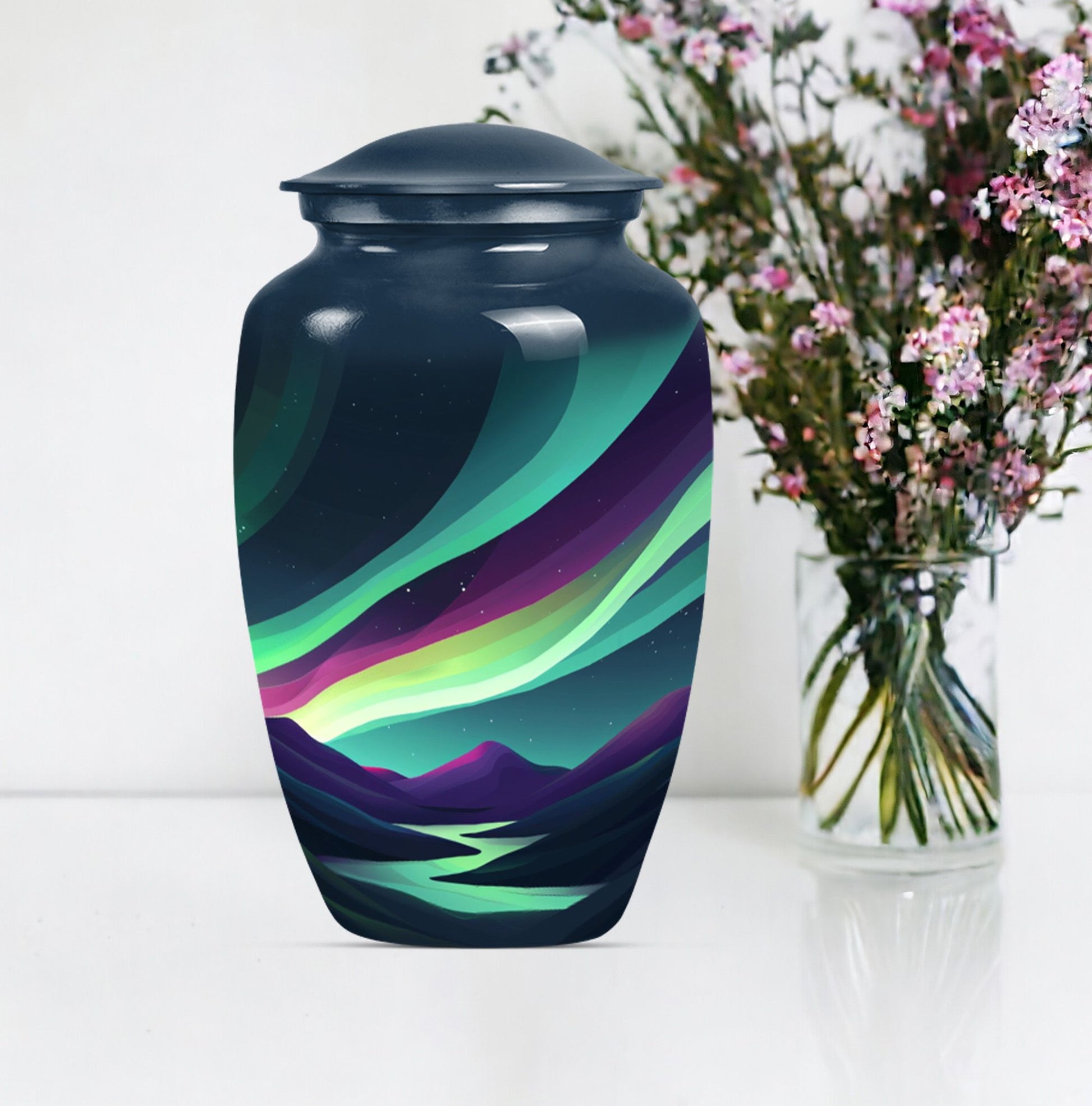Classic urn designed for cremation ashes, 