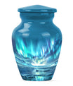 Northern Lights Memorial Urn For Ashes Large Funeral, Ashes Urn
