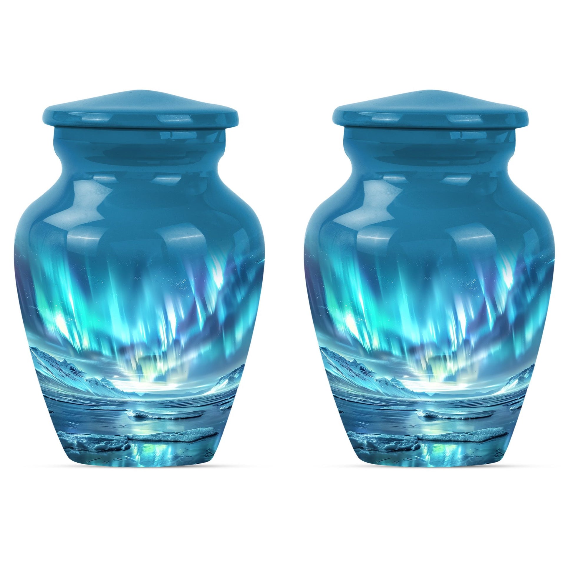 Northern Lights urn 