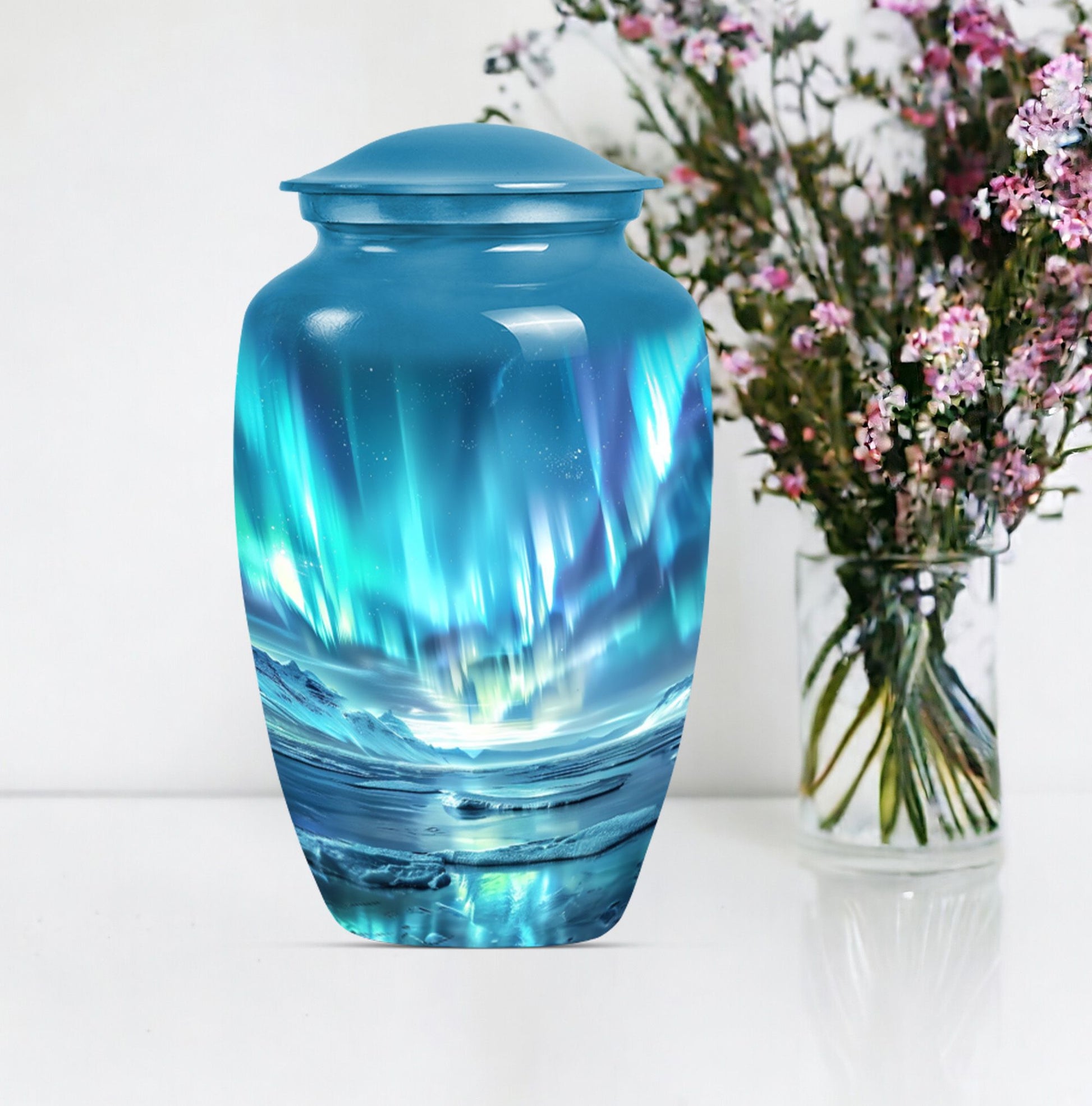 Northern Lights urn 