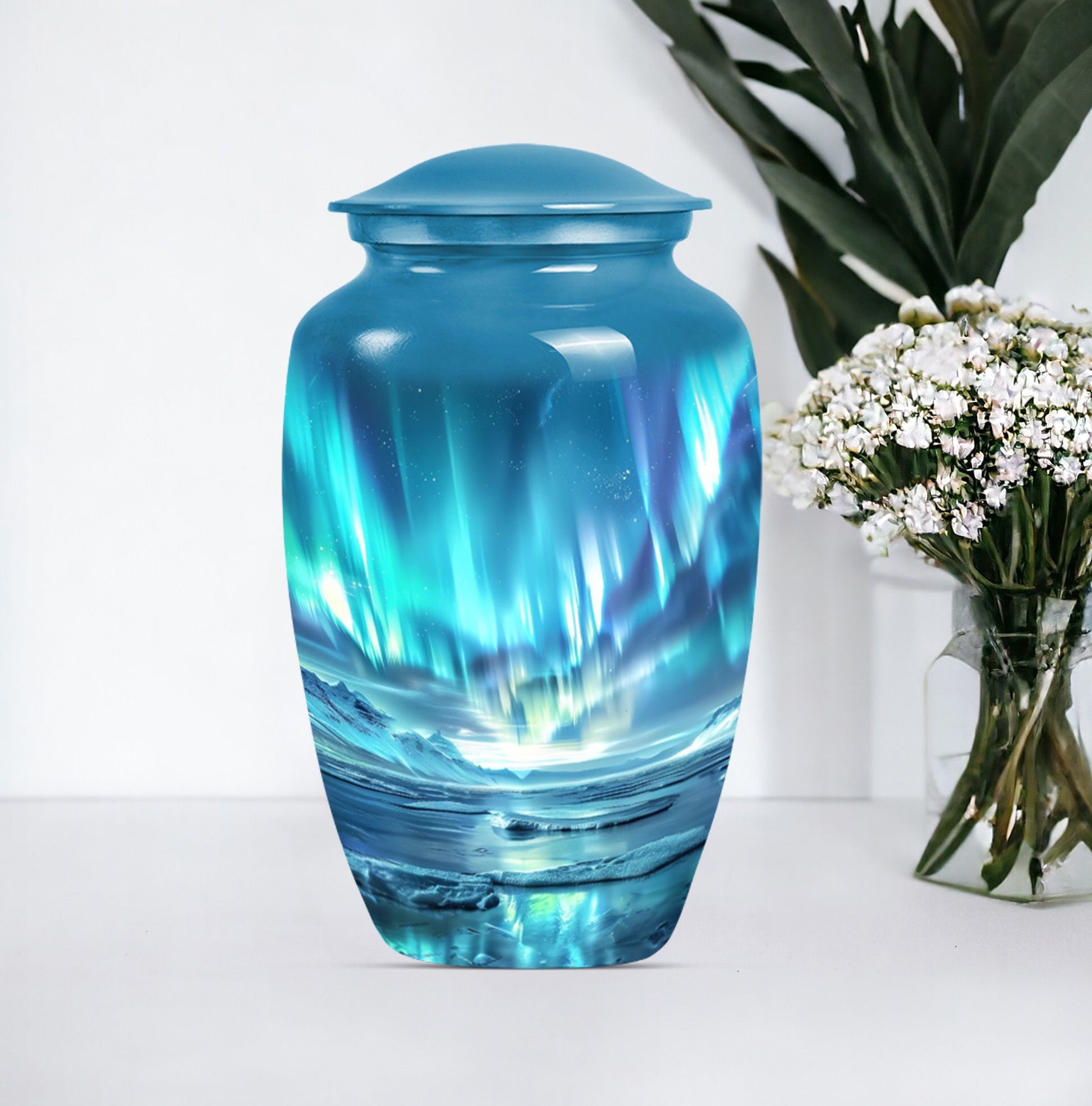 Northern Lights urn 