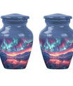 northern lights urn.