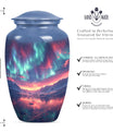 northern lights urn.