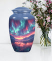 northern lights urn.