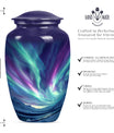 10-inch Northern Lights Urn.