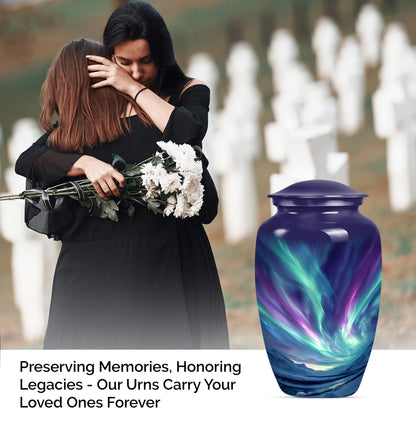 10-inch Northern Lights Urn.