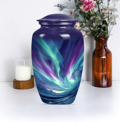 10-inch Northern Lights Urn.