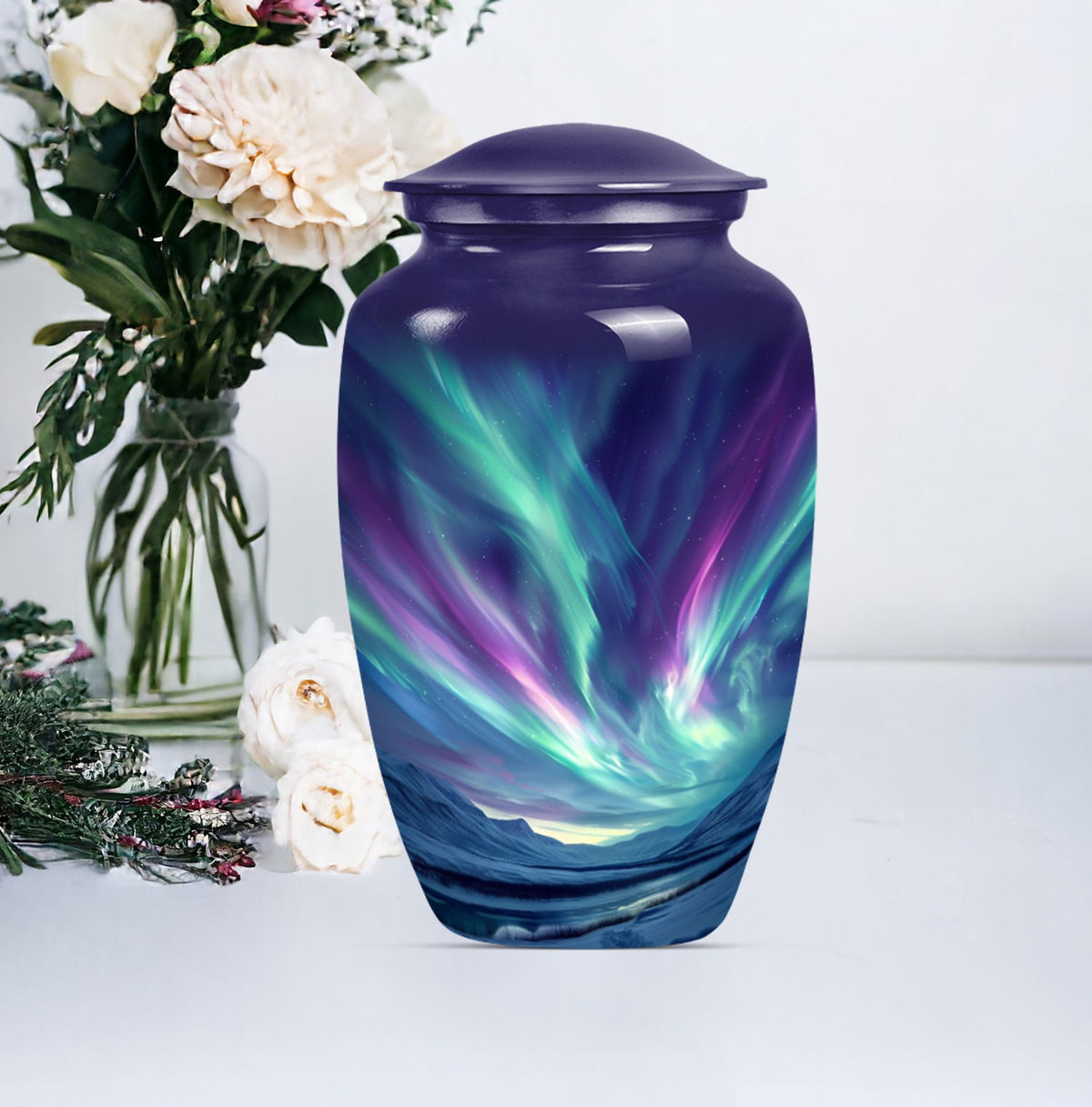 10-inch Northern Lights Urn.
