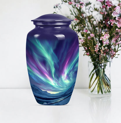 10-inch Northern Lights Urn.