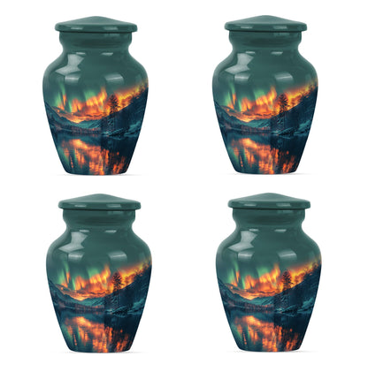 Classic 10 inch northern lights urn.