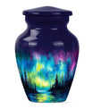 northern lights urn for adult ashes