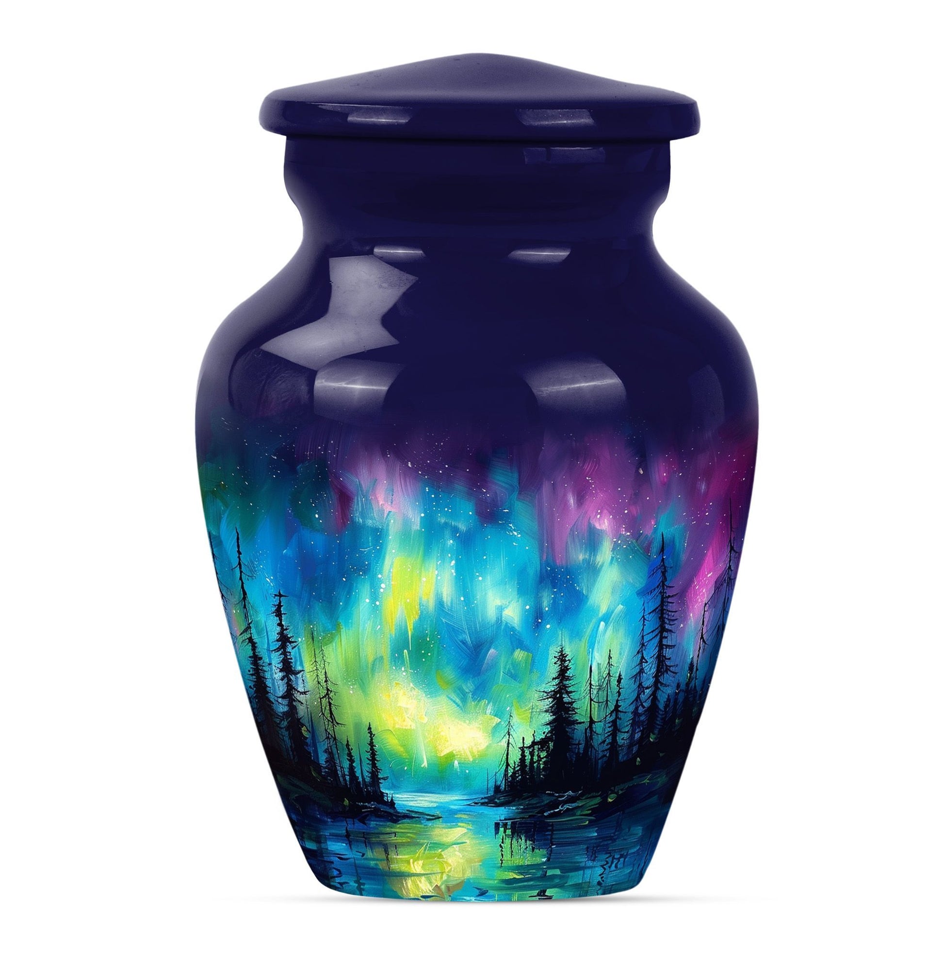 northern lights urn for adult ashes