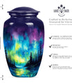 northern lights urn for adult ashes