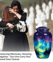 northern lights urn for adult ashes