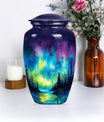 northern lights urn for adult ashes