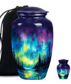 northern lights urn for adult ashes