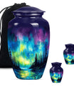 northern lights urn for adult ashes