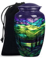 stained glass urn for adult female ashes