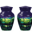 stained glass urn for adult female ashes