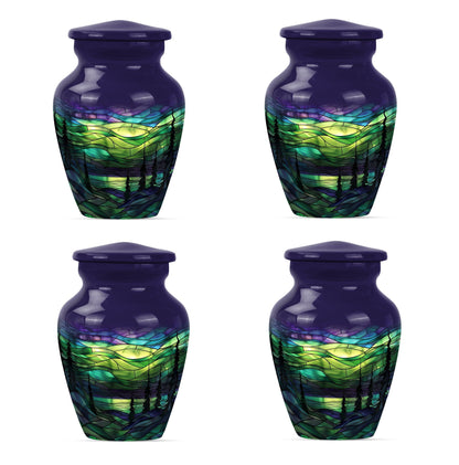 stained glass urn for adult female ashes