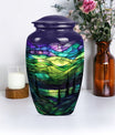 stained glass urn for adult female ashes