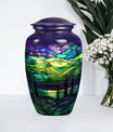 stained glass urn for adult female ashes