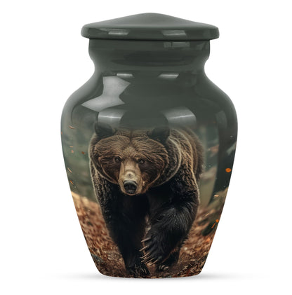  Bear Urn in Purple Meadow 