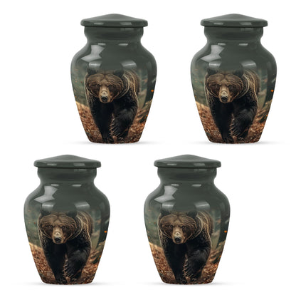  Bear Urn in Purple Meadow 