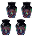Purple Meadow Bear Urn, 