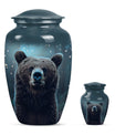 Bear Mini Urn For Ashes Adult Male Funeral, Ashes Cremation Urn