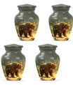 Bear Cremation Urns For Burial Funeral, Ashes Memorial Urn