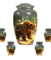 Bear Urn for ashes remains.