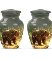 Bear Urn for ashes remains.