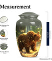 Bear Urn for ashes remains.