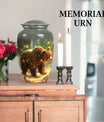Bear Urn for ashes remains.