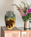 Bear Urn for ashes remains.