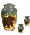 Bear Urn for ashes remains.