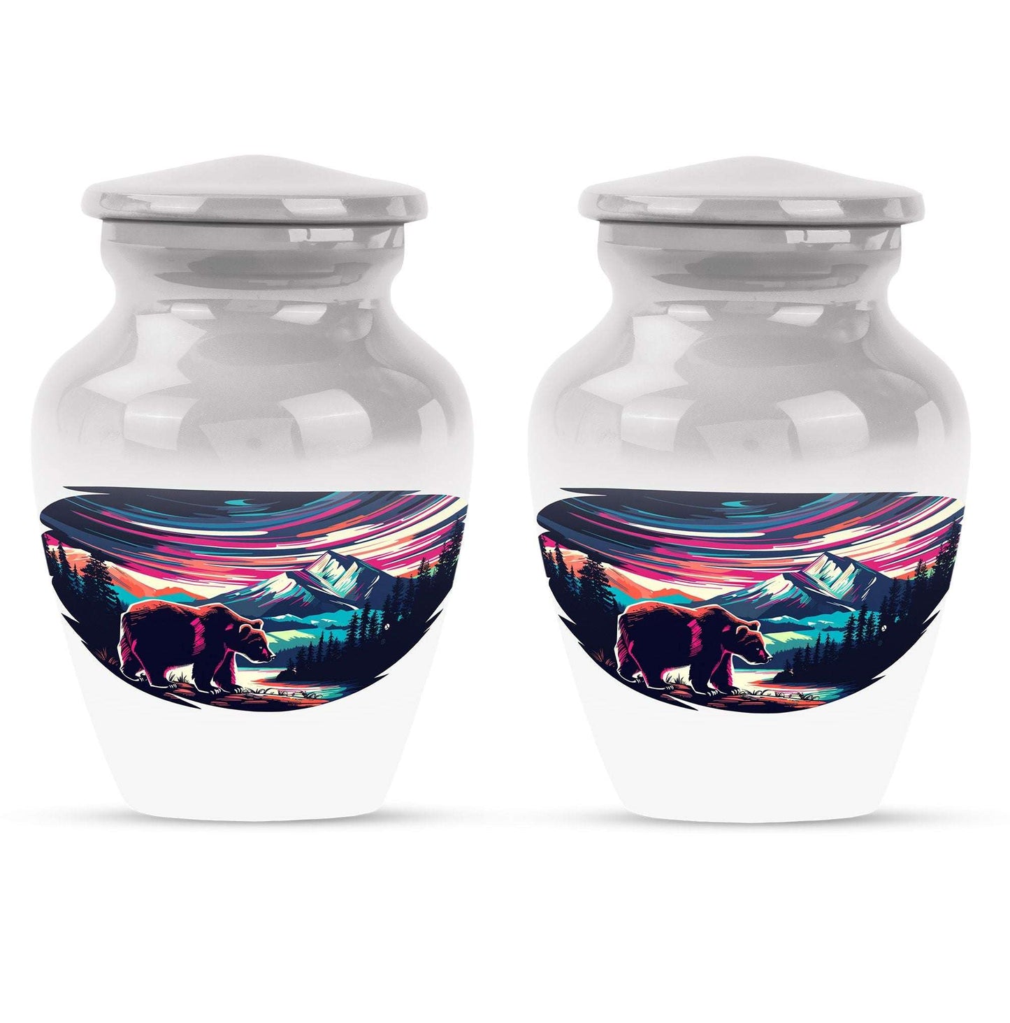 Bear Cremation Urns For Large Human Ashes - Urns For Adult Male
