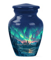 Northern Lights Custom Urns Funeral, Ashes Cremation Urn