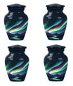 Northern Lights Funeral Urns - Large Decorative Urn For Male & Female
